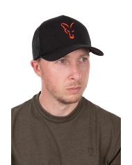 Fox Collection Trucker Cap - Black/Orange
