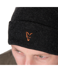 Fox Collection Bobble Hat Black/Orange