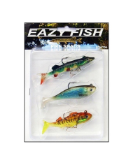 Eazy Fish Pike Shad Lure Pack