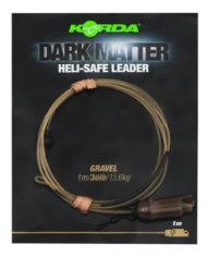 Korda Dark Matter Heli-Safe Leader Gravel - 1m - 30lb
