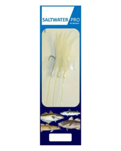 Dennett Saltwater Pro Hook White Mackerel Feather R310