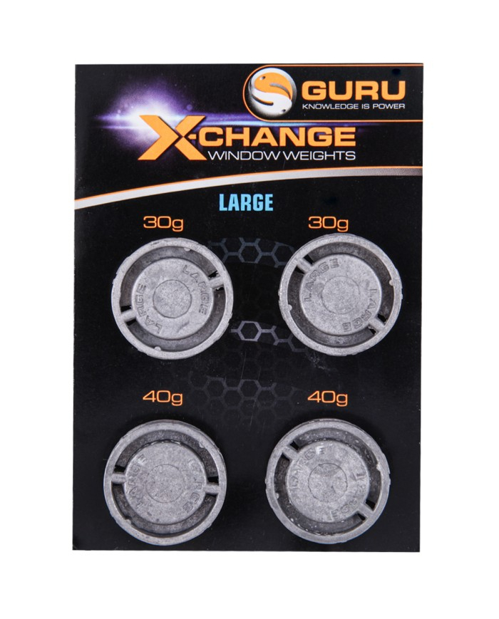 Guru X-Change Window Feeder Weight Packs