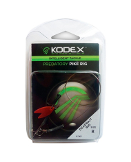 Kodex Dead Bait Pike Fishing Rig - Size 6