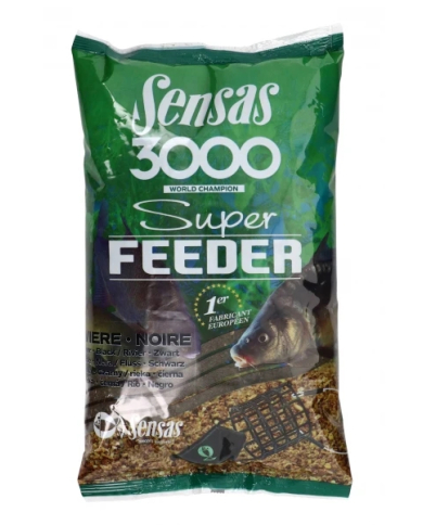 Sensas 3000 Super Feeder Lake Black 1kg