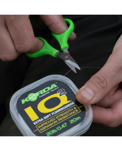 Korda IQ2 Soft Fluorocarbon Hooklink 20m - 10lb