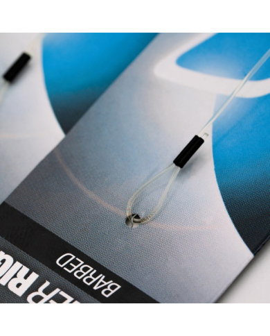 Korda Ready Tied Spinner Rig Kurv Shank - Size 6 Barbless