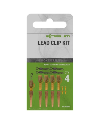 Korum Smokescreen Lead Clip Kit