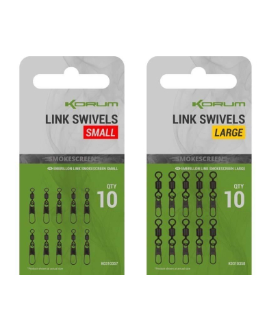 Korum Smokescreen Link Swivels