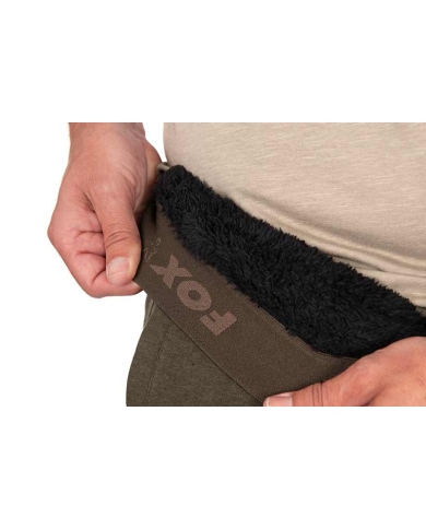 Fox Collection Sherpa Joggers - Green/Black
