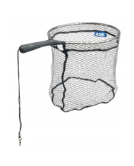 Jaxon Scoop Rubber Mesh Fishing Net - 18x16 Inch Frame