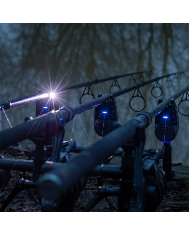 Prologic C-Series Bite Alarm Set & Bivvy Light - 3 Rod