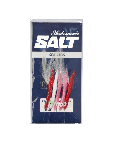 Shakespeare Salt Feathered Sandeels Rig