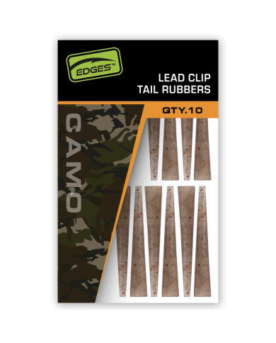 Fox Edges Camo Lead Clip Tail Rubbers