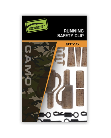 Fox Edges Camo Running Safety Clip Kits