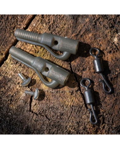 Fox Edges Naturals Slik Lead Clip Kit