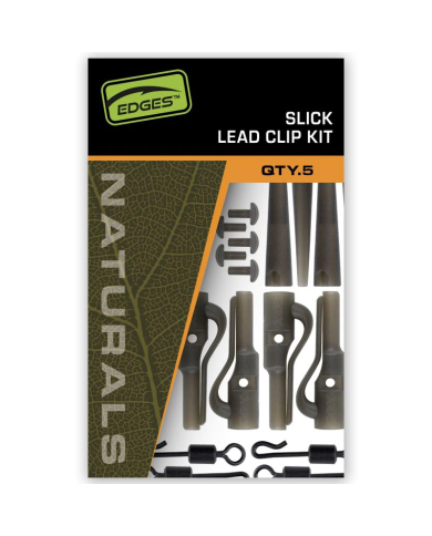 Fox Edges Naturals Slik Lead Clip Kit