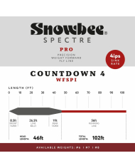 Snowbee Spectre Pro Sinking Countdown 4 Fly Lines