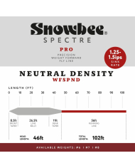 Snowbee Spectre Pro Neutral Density (Slow Sink) Fly Lines