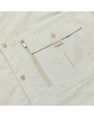 Snowbee Prestige Technical Fishing Shirt - Taupe