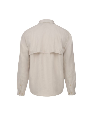 Snowbee Prestige Technical Fishing Shirt - Taupe