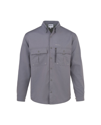Snowbee Prestige Technical Fishing Shirt - Grey