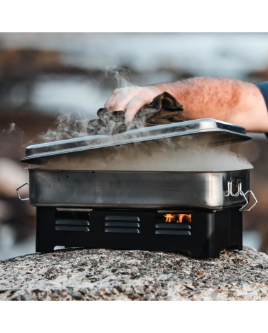Snowbee Stainless Steel Smoker Cooker