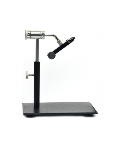 Snowbee Fly-Mate Fly-tying Pedestal Vice - Standard - Silver/ Black