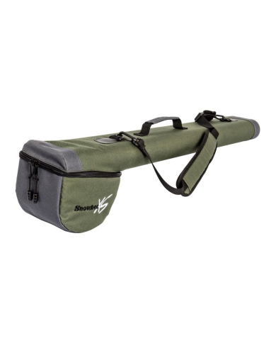 Snowbee Double Travel Fly Rod/Reel case - Sage Green/Grey