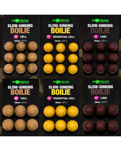 Korda Slow Sinking Artificial Boilies