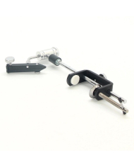 Snowbee Fly-Mate Fly-tying Clamp Vice - Ball - Silver/ Black