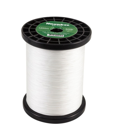 Snowbee Fly Line Backing - 1 250m Braided Dacron - White - 30lb