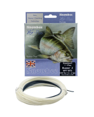 Snowbee XS-Plus Buzzer 2 Sink-Tip Fly Lines - Light Blue / Ivory