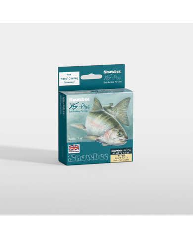 Snowbee XS-Plus Buzzer 2 Sink-Tip Fly Lines - Light Blue / Ivory