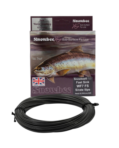 Snowbee XS Sub-Surface Fast Sink Fly Lines - Charcoal