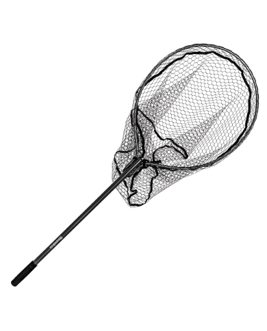 Snowbee Folding Game Net with Rubber-Mesh - Black