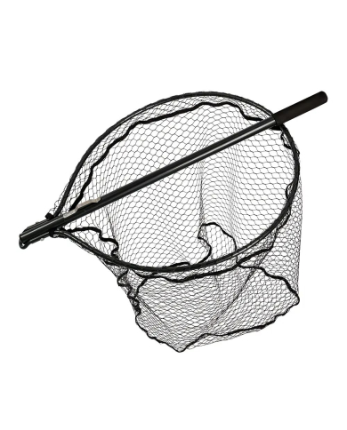 Snowbee Folding Game Net with Rubber-Mesh - Black