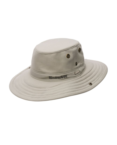 Snowbee Classic Wide Brim Hat - Stone