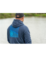 Preston Innovations Navy Tide Zip Hoodie
