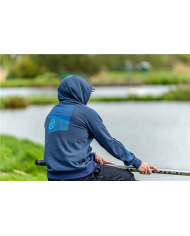 Preston Innovations Navy Tide Zip Hoodie