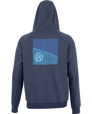 Preston Innovations Navy Tide Zip Hoodie