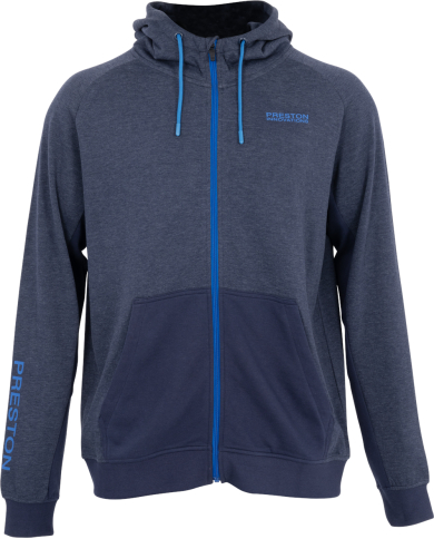 Preston Innovations Navy Tide Zip Hoodie