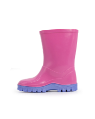 Swampmaster Junior Tractor Wellington Boot Pink/Lilac