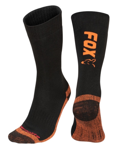 Fox Black/Orange Thermolite Long Socks