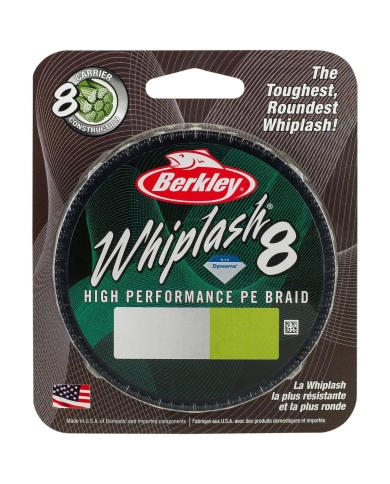 Berkley Whiplash 8 Braid Green 300m