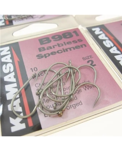 Kamasan B981 Specimen Eyed Hooks