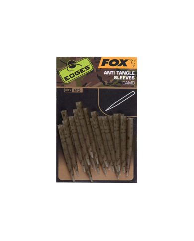 Fox Edges Anti Tangle Sleeves Standard Camo