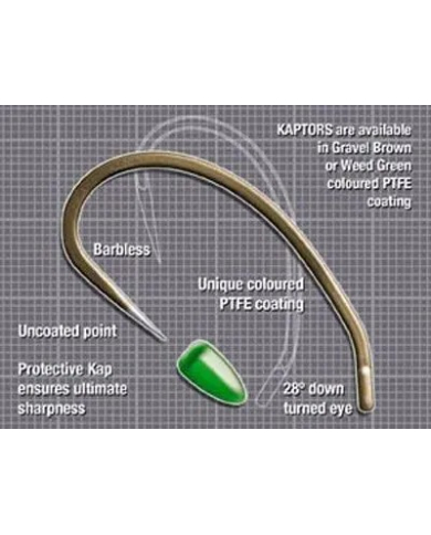 Korda Kaptor Kurv Shank B Hooks