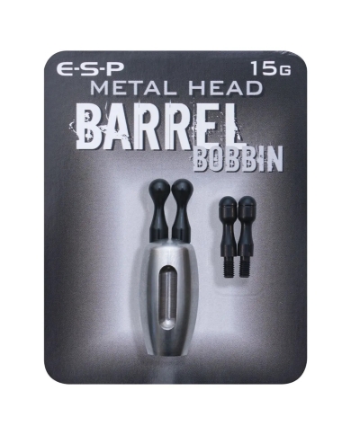 ESP Barrel Bobbin Metal Head 15g