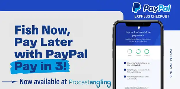 Fish now, pay later with PayPal Pay banner image